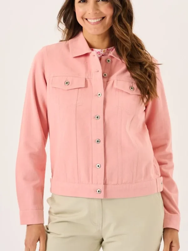 Quba & Co Light Rose Pink Ladies Western Jacket - Aliyona Hot