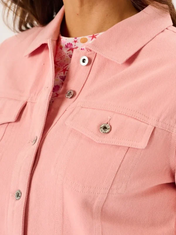 Quba & Co Light Rose Pink Ladies Western Jacket - Aliyona Hot