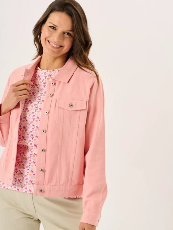 Quba & Co Light Rose Pink Ladies Western Jacket - Aliyona Hot