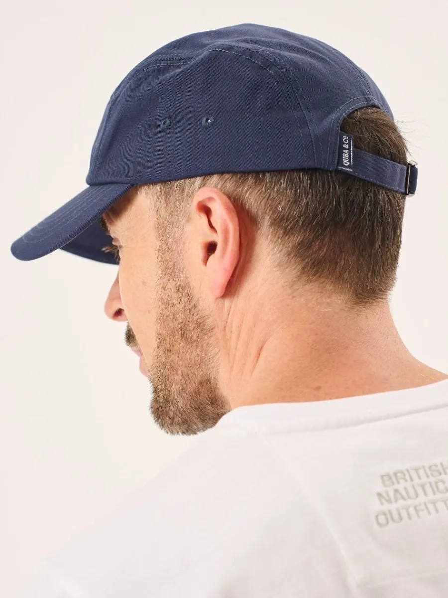 marine_blue_lifestyle_men_3.webp Quba & Co Marine Blue Lifestyle Mens Cap - Corso Clearance
