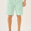 Quba & Co Mint Stretch Chino Shorts - Sandor Outlet