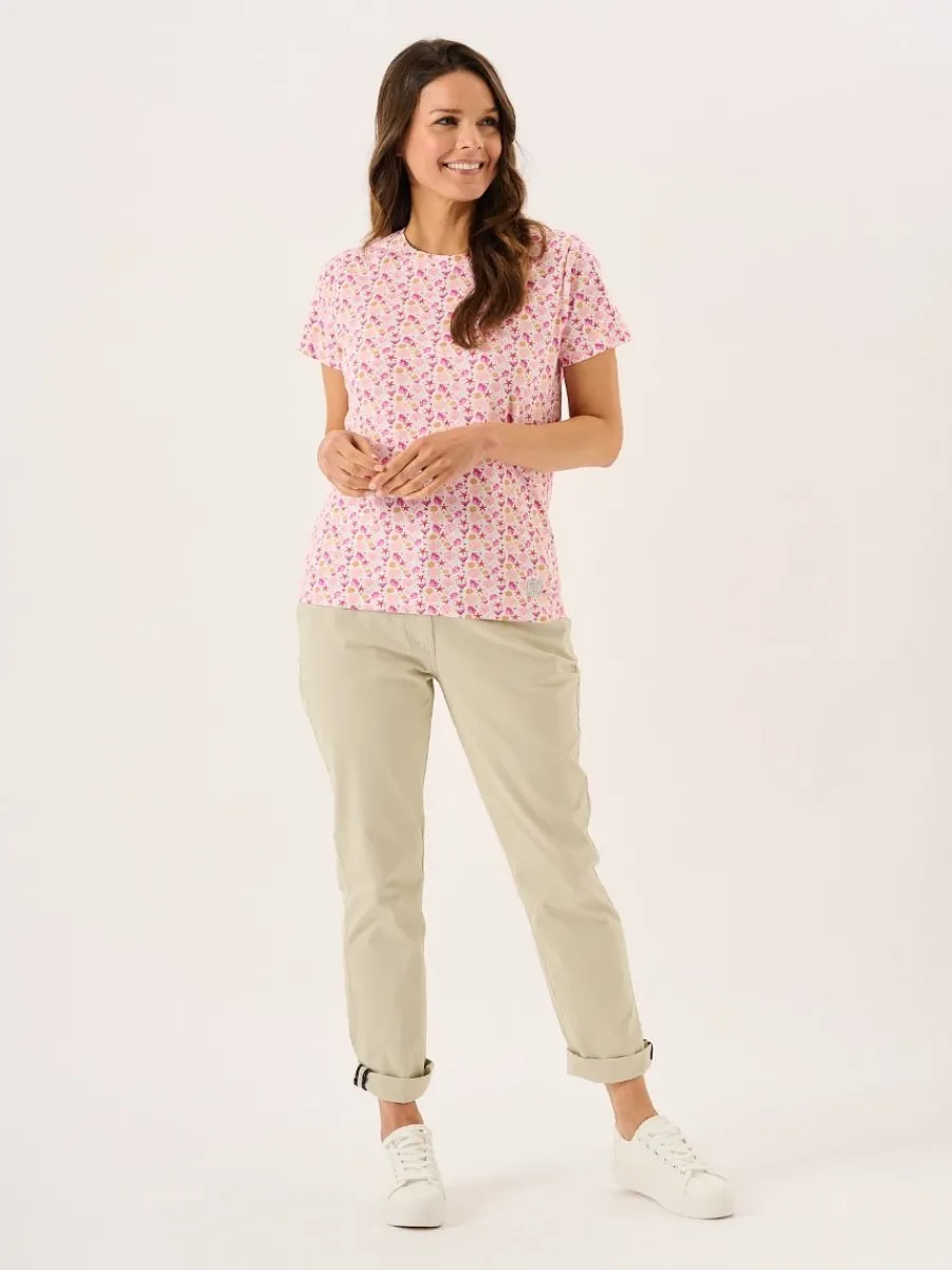 multcoloured_short_sleeve_5.webp Quba & Co Multcoloured Short Sleeve Coral Design Print T-Shirt - Ryla Outlet