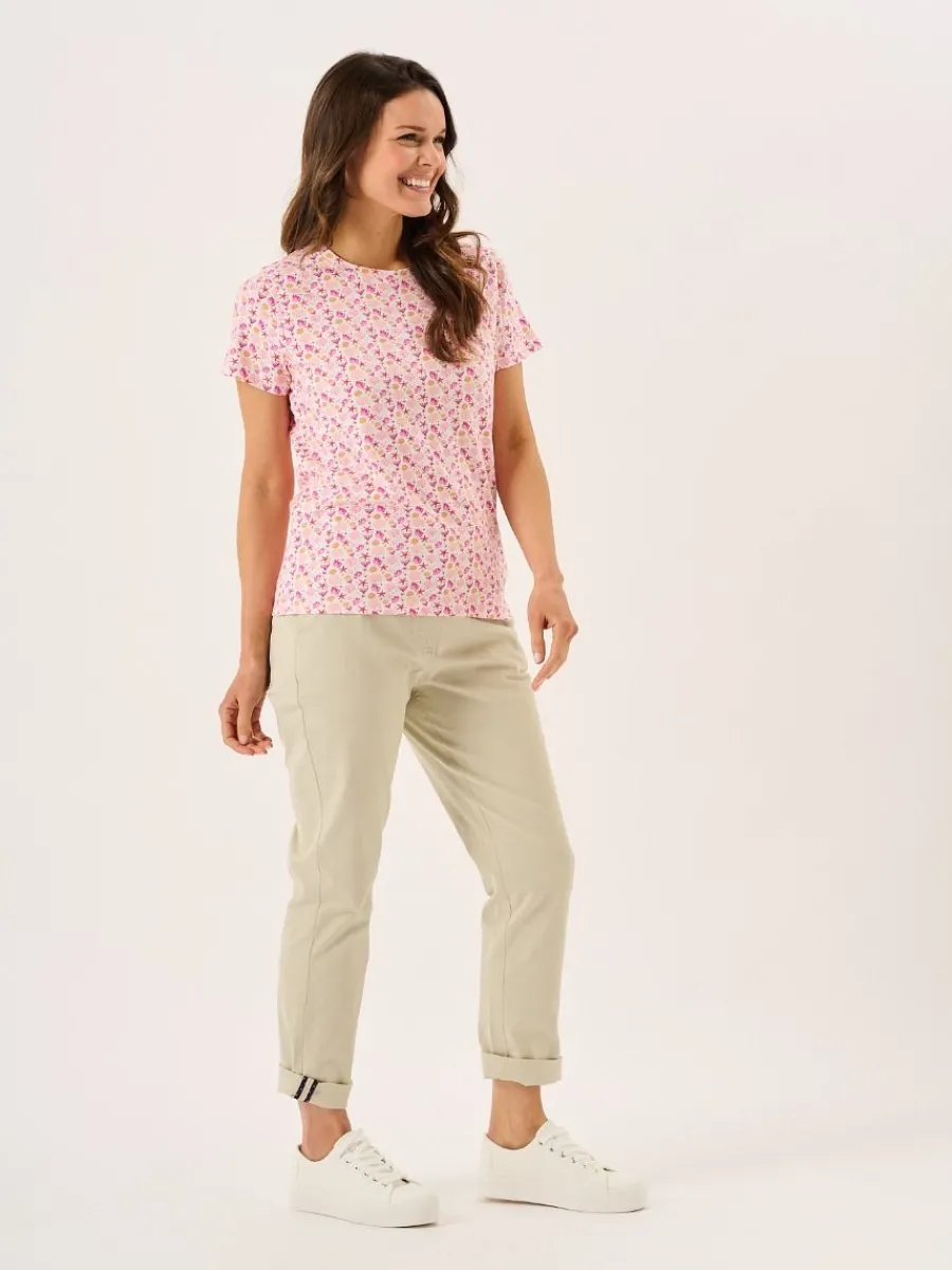 multcoloured_short_sleeve_6.webp Quba & Co Multcoloured Short Sleeve Coral Design Print T-Shirt - Ryla Outlet