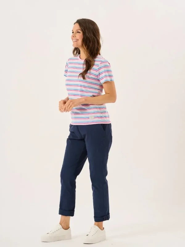 Quba & Co Multicoloured Striped Cotton T-Shirt - Bali Outlet