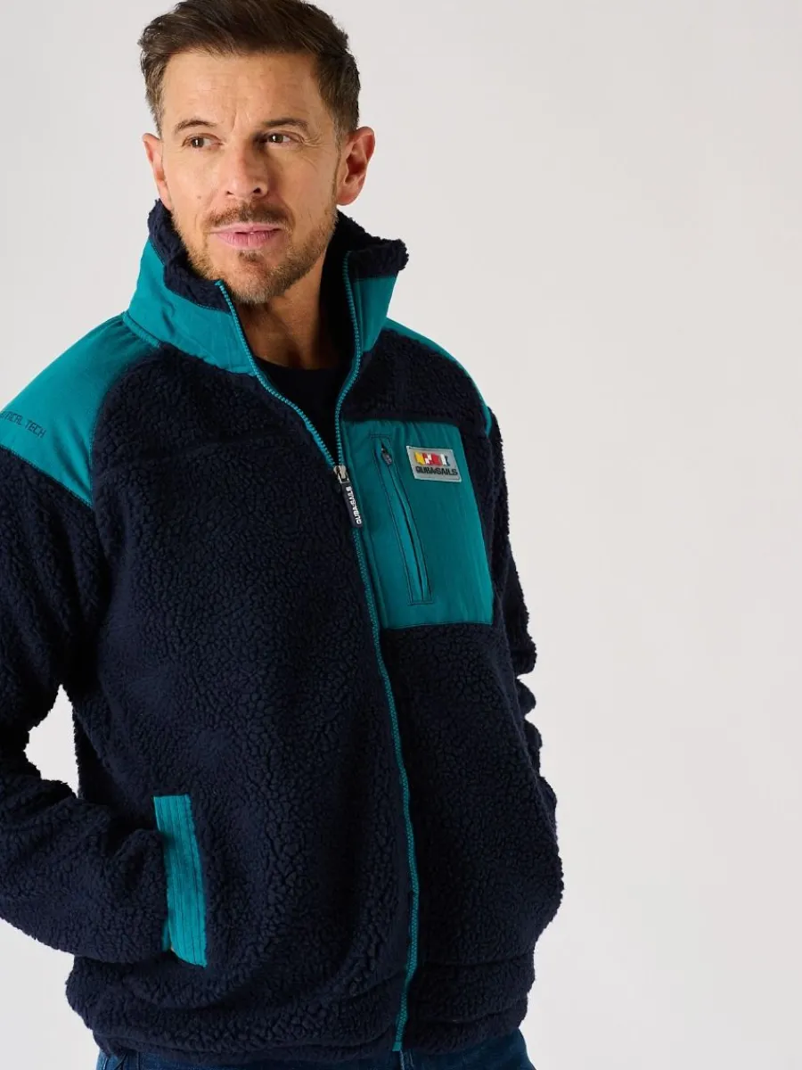 navy_and_teal_xseries_zip_10.webp Quba & Co Navy And Teal X-Series Zip Borg Jacket- Biasca New