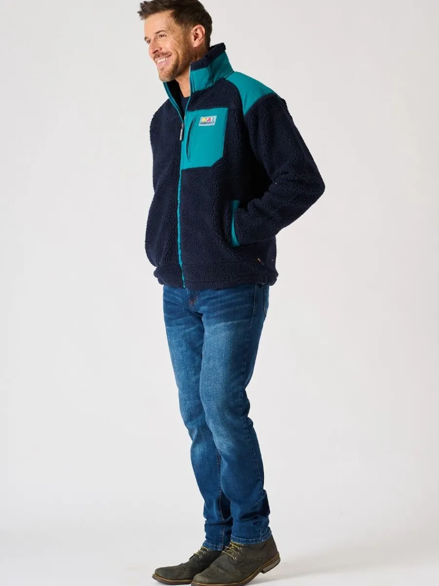 navy_and_teal_xseries_zip_11.webp Quba & Co Navy And Teal X-Series Zip Borg Jacket- Biasca New