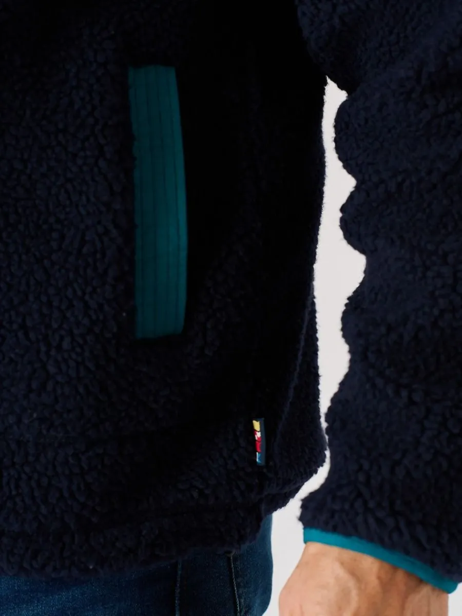 navy_and_teal_xseries_zip_3.webp Quba & Co Navy And Teal X-Series Zip Borg Jacket- Biasca New
