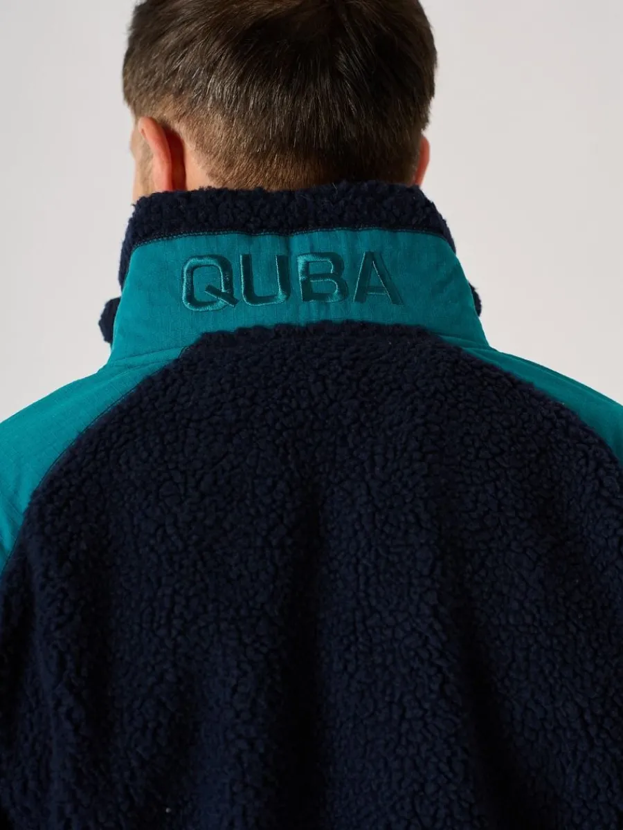 navy_and_teal_xseries_zip_7.webp Quba & Co Navy And Teal X-Series Zip Borg Jacket- Biasca New