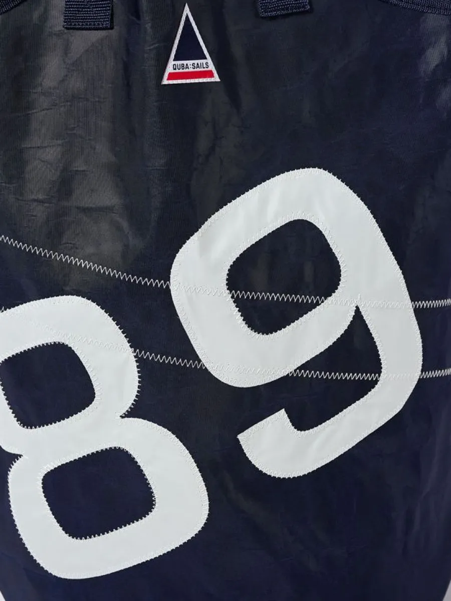navy_and_white_laundry_ba_2.webp Quba & Co Navy And White Laundry Bag - Marlin Clearance