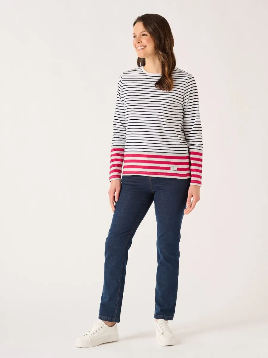 navy_and_white_long_sleev_3-1.webp Quba & Co Navy And White Long Sleeved Striped T-Shirt - Helene Hot