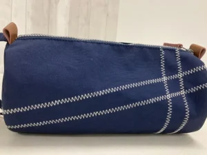 Quba & Co Navy Barrel Wash Bag - Beacon New
