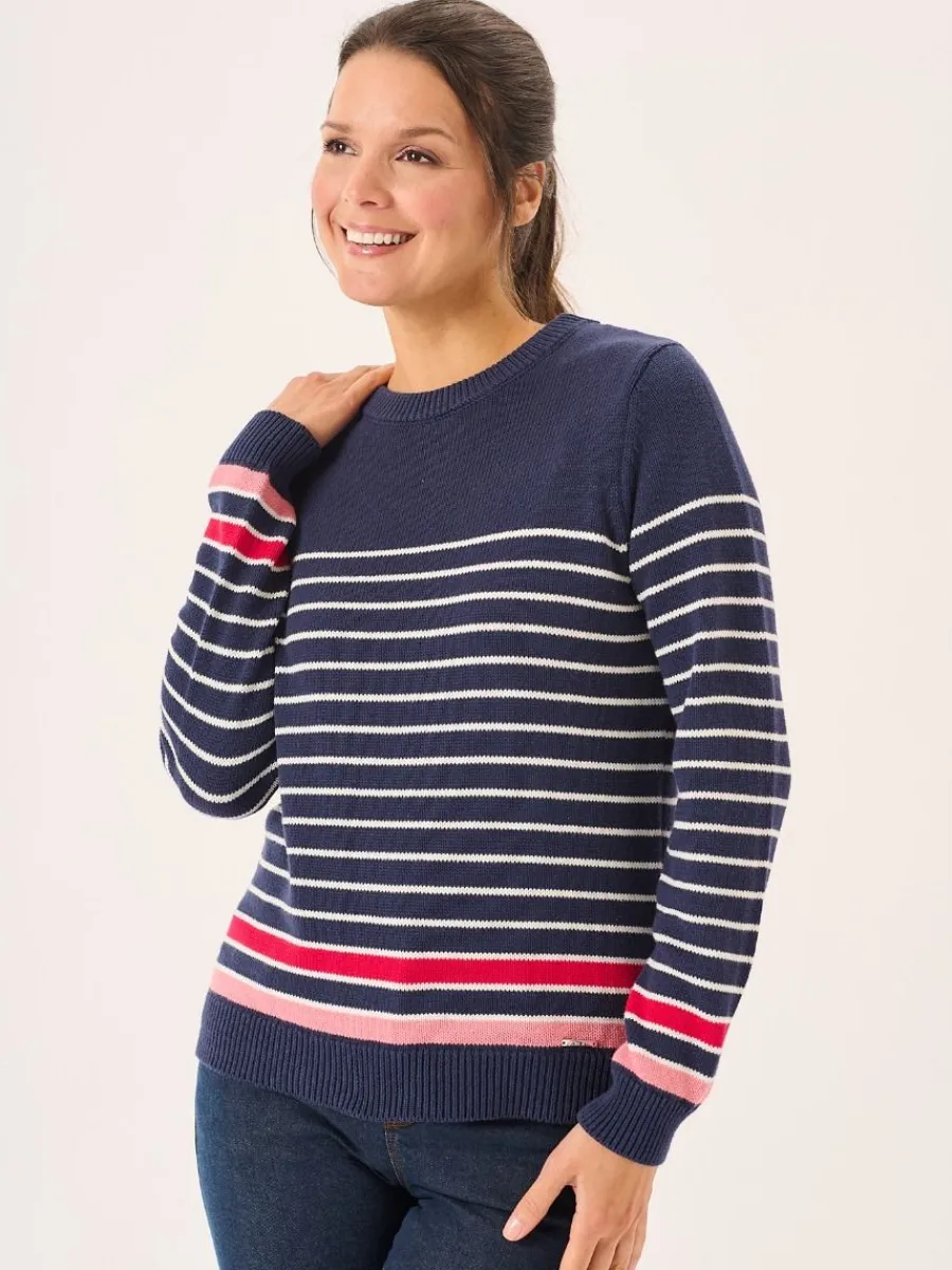 navy_breton_striped_jumpe_2.webp Quba & Co Navy Breton Striped Jumper - Darla Outlet