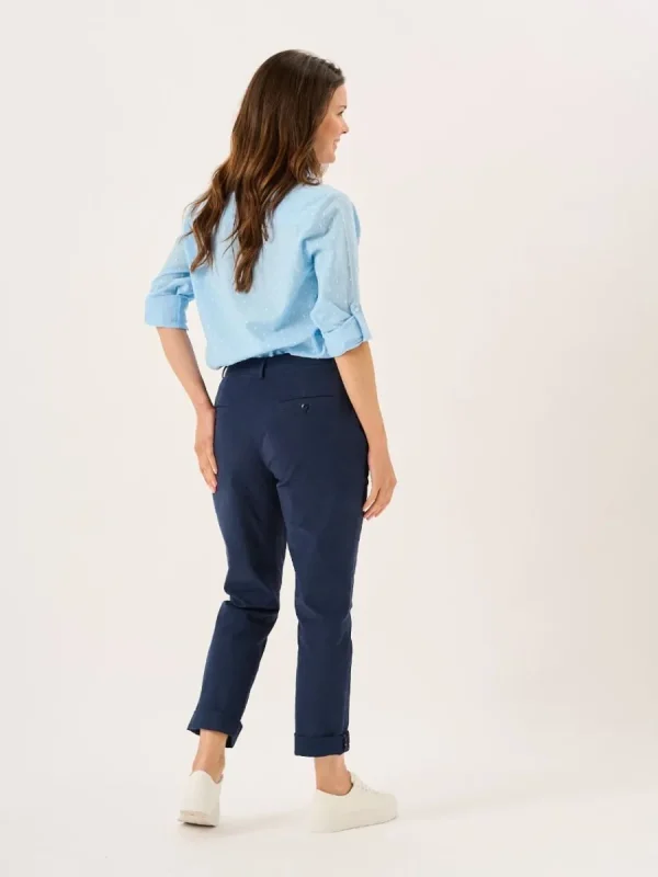 Quba & Co Navy Chino Trousers - Carlyne Best