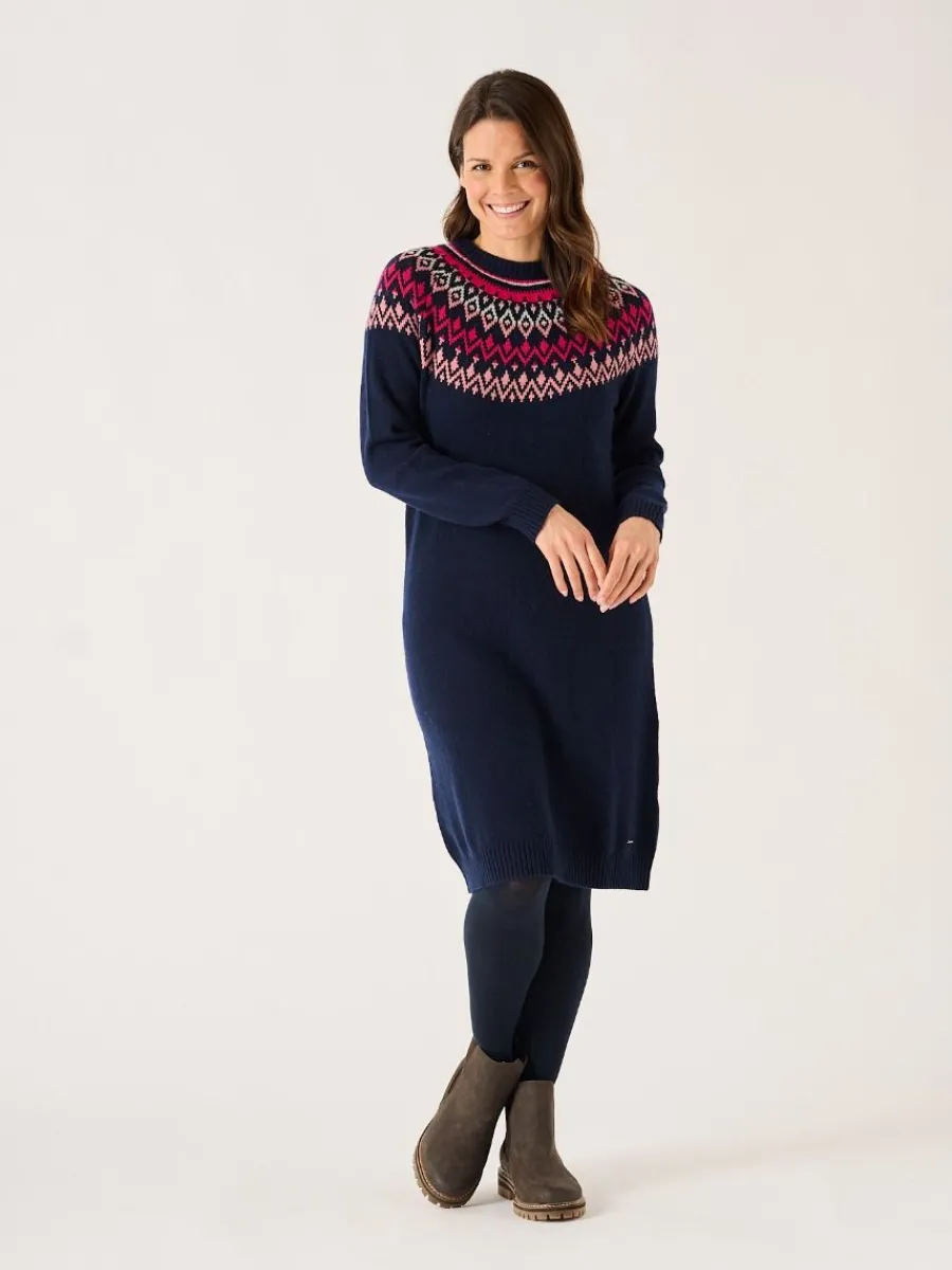 navy_fairisle_knitted_lam_3.webp Quba & Co Navy Fairisle Knitted Lambswool Rich Dress - Felicia Clearance