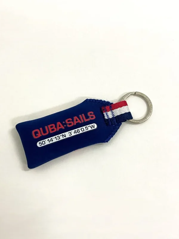 Quba & Co Navy Floating Keyring - Finney Clearance