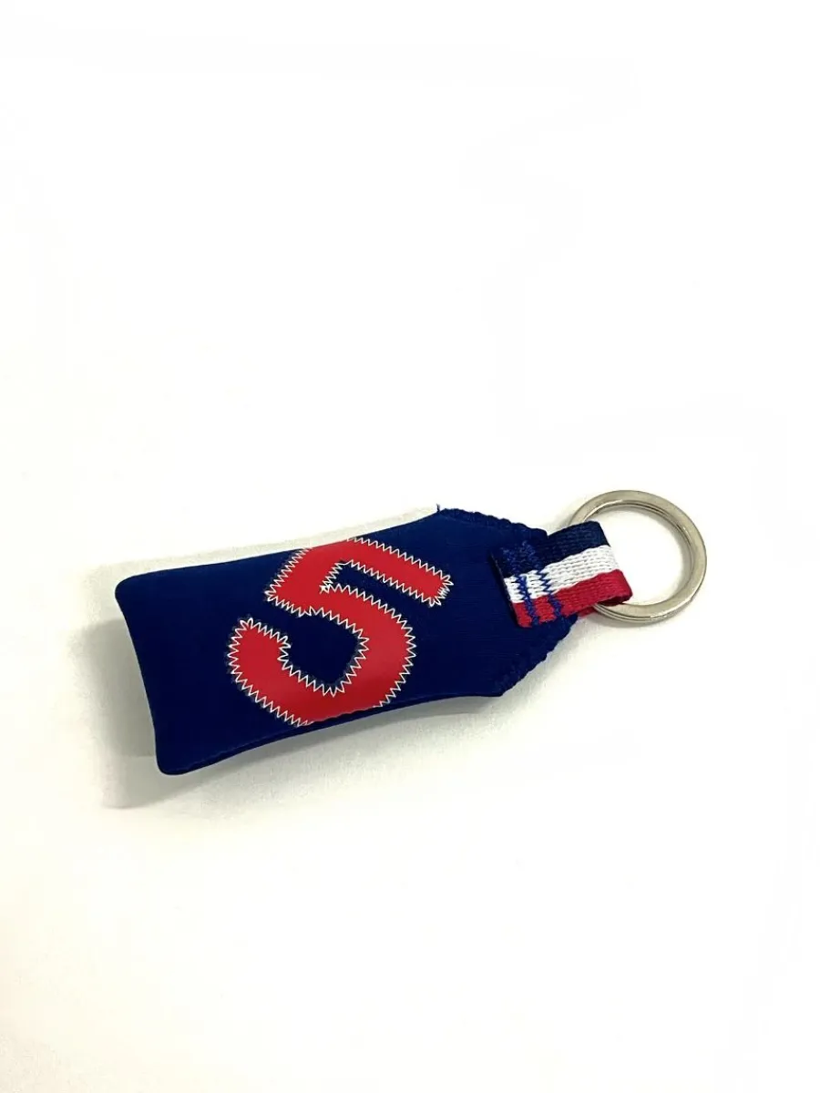 navy_floating_keyring__fi_2.webp Quba & Co Navy Floating Keyring - Finney Clearance