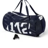 Quba & Co Navy Large Barrel Bag - Caspain Fashion