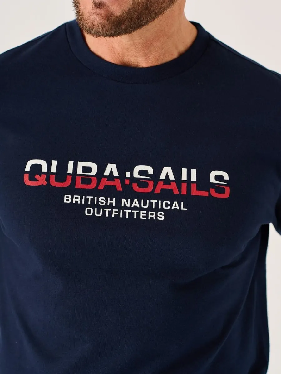 navy_long_sleeve_xseries__1.webp Quba & Co Navy Long Sleeve X-Series T-Shirt - Louiston Online