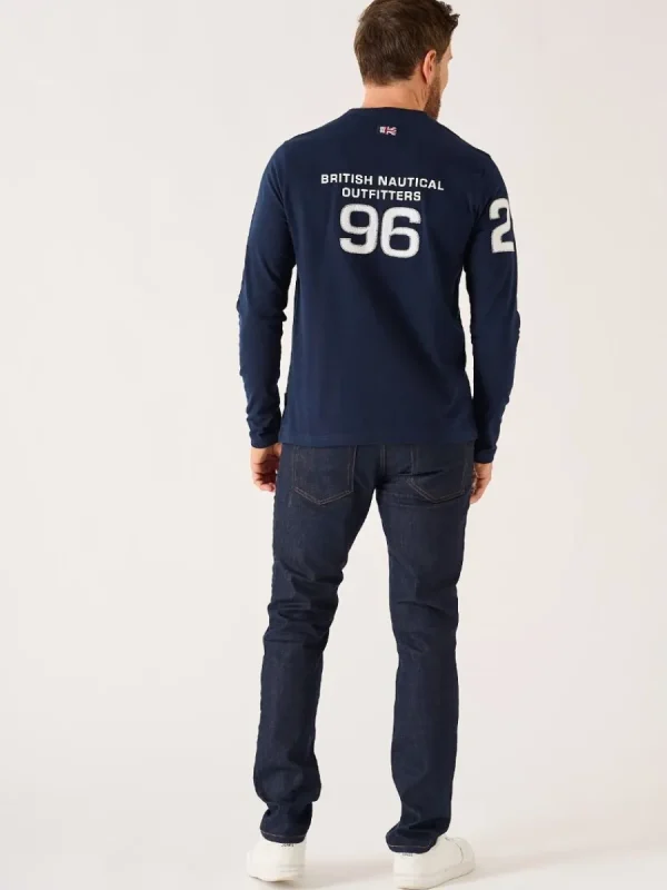 Quba & Co Navy Long Sleeve X-Series T-Shirt - Louiston Online