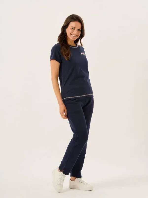 Quba & Co Navy Quba And Co X-Series Ladies Short Sleeve T-Shirt - Tenor Outlet