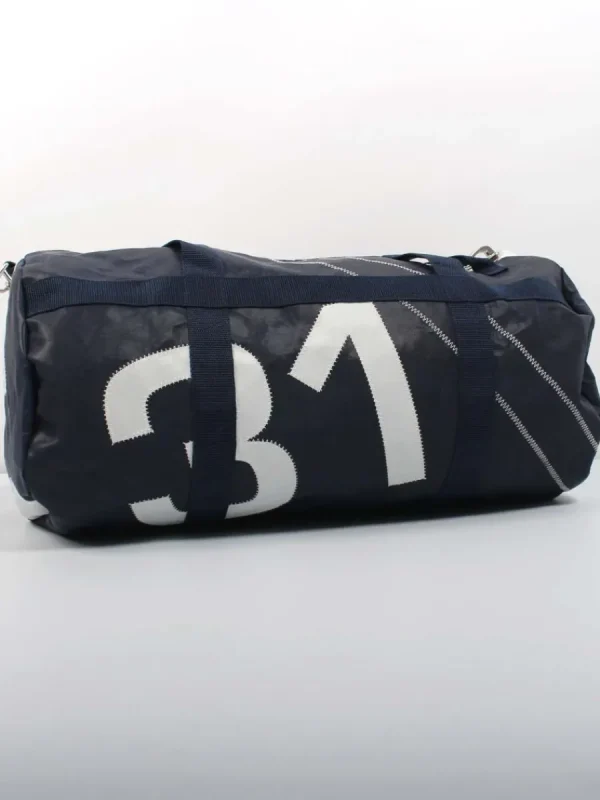 Quba & Co Navy Small Barrel Bag - Heron Outlet