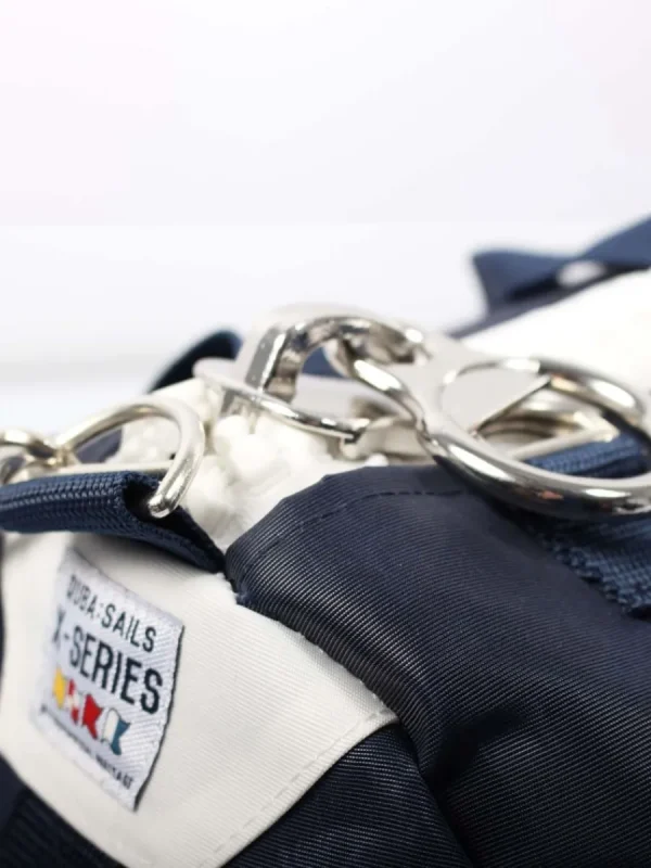 Quba & Co Navy Small Barrel Bag - Heron Outlet