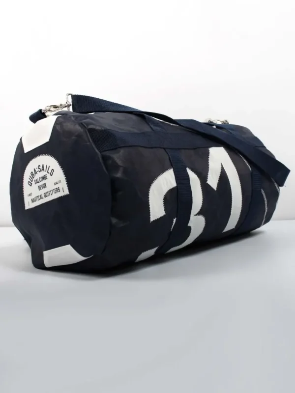 Quba & Co Navy Small Barrel Bag - Heron Outlet