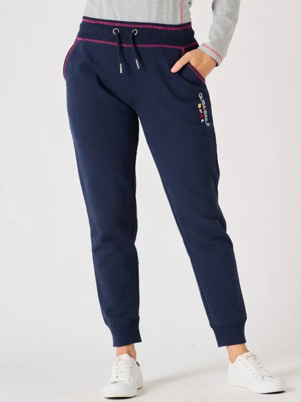 Quba & Co Navy X-Series Cuffed Joggers - Goyt Fashion