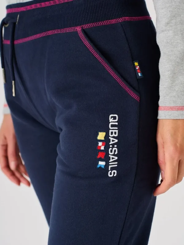 Quba & Co Navy X-Series Cuffed Joggers - Goyt Fashion