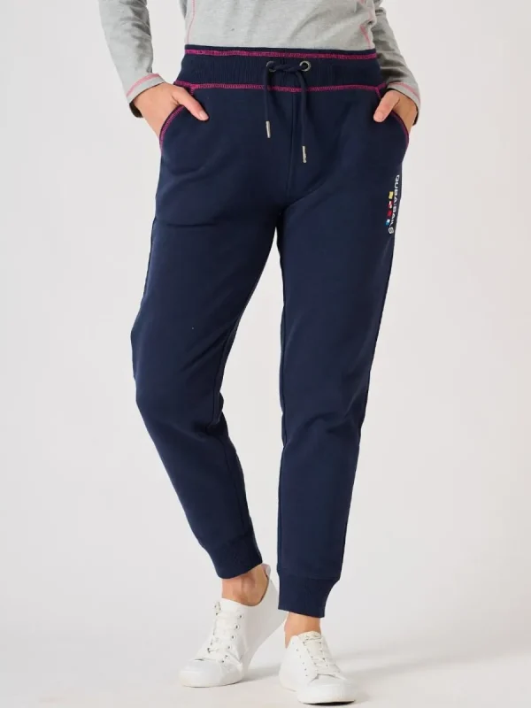 Quba & Co Navy X-Series Cuffed Joggers - Goyt Fashion