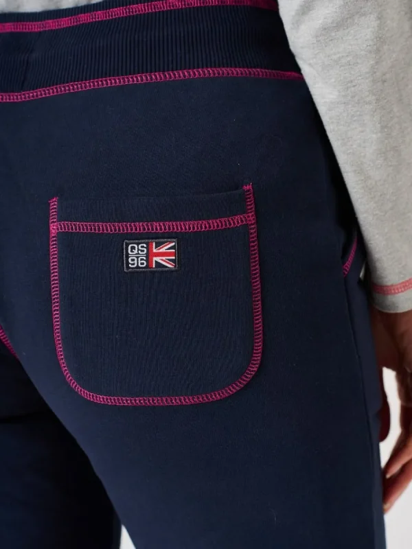 Quba & Co Navy X-Series Cuffed Joggers - Goyt Fashion