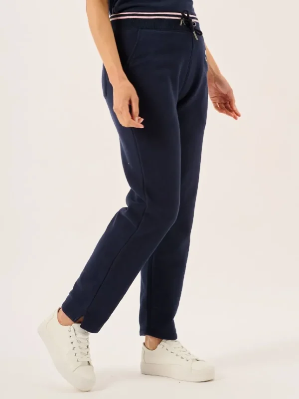 Quba & Co Navy X-Series Tipped Waistband Jersey Joggers - Jinny New