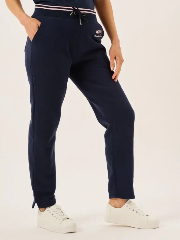 Quba & Co Navy X-Series Tipped Waistband Jersey Joggers - Jinny New