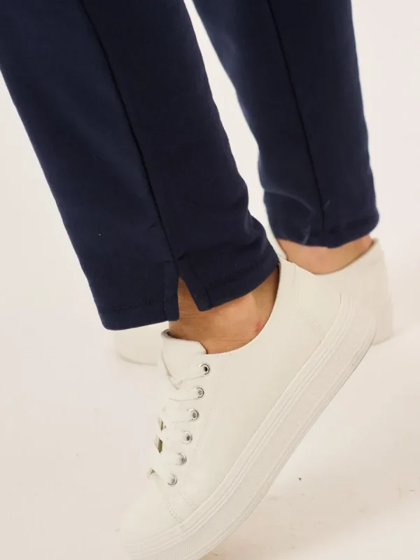 Quba & Co Navy X-Series Tipped Waistband Jersey Joggers - Jinny New