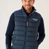 Quba & Co Navy X-Series Ultra Light Showerproof Packable Thermal Padded Gilet - Upton Sale