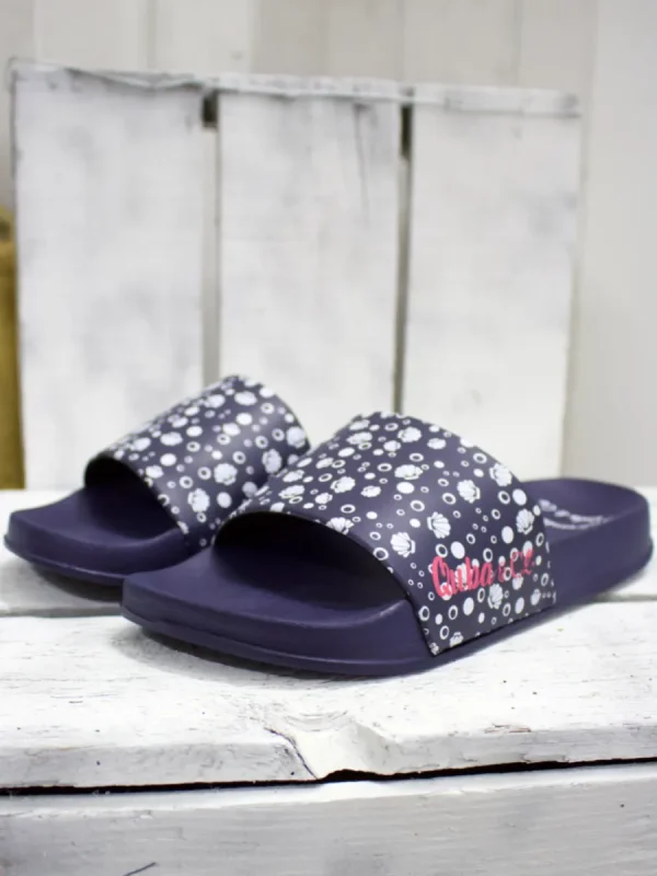 Quba & Co Ness Shell Print Slider Online
