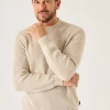 Quba & Co Oatmeal Chunky Rib Knitted Lifestyle Jumper - Newfalls Online