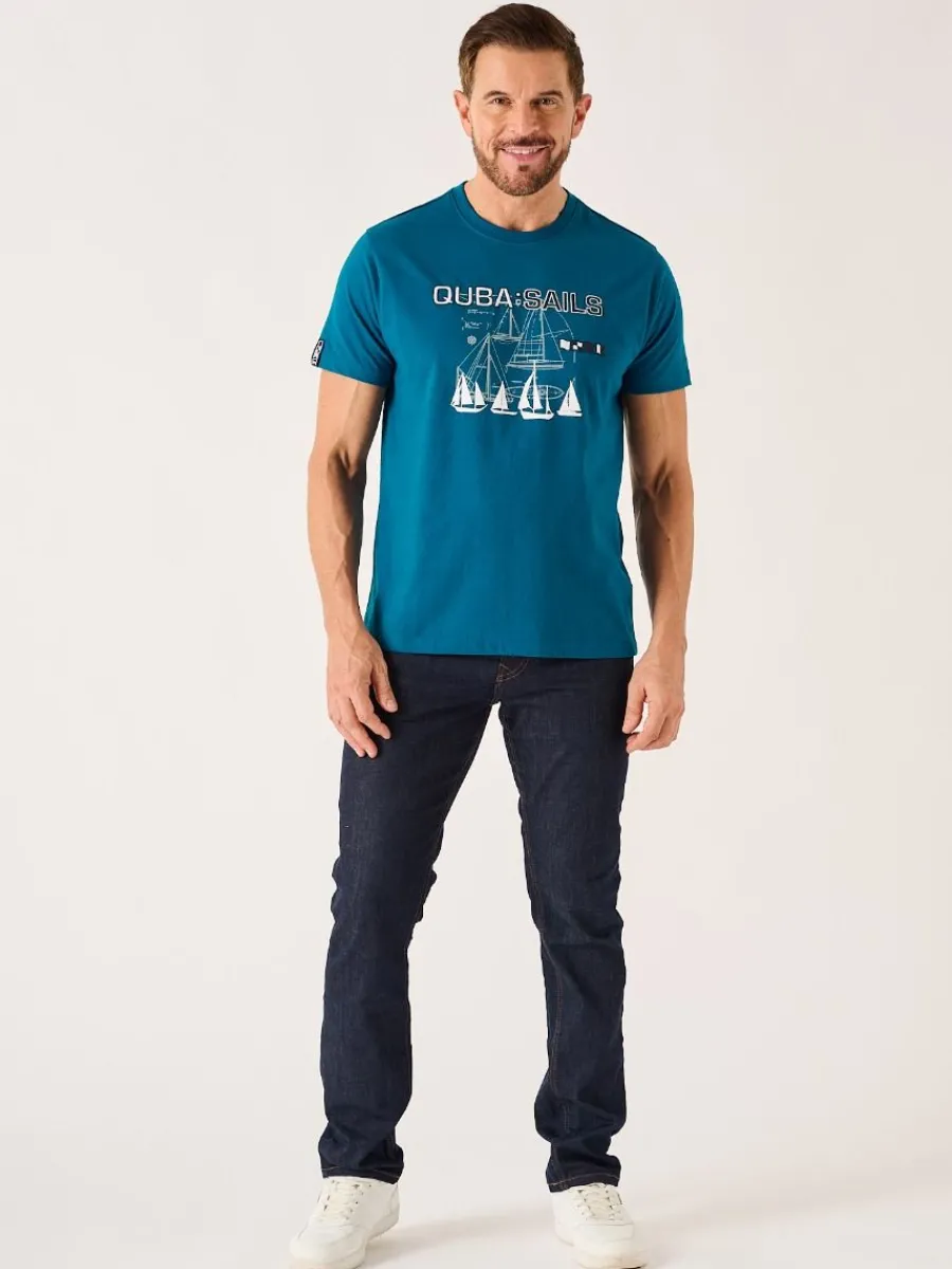 ocean_blue_xseries_nautic_4.webp Quba & Co Ocean Blue X-Series Nautical Graphic T-Shirt - Monton Best