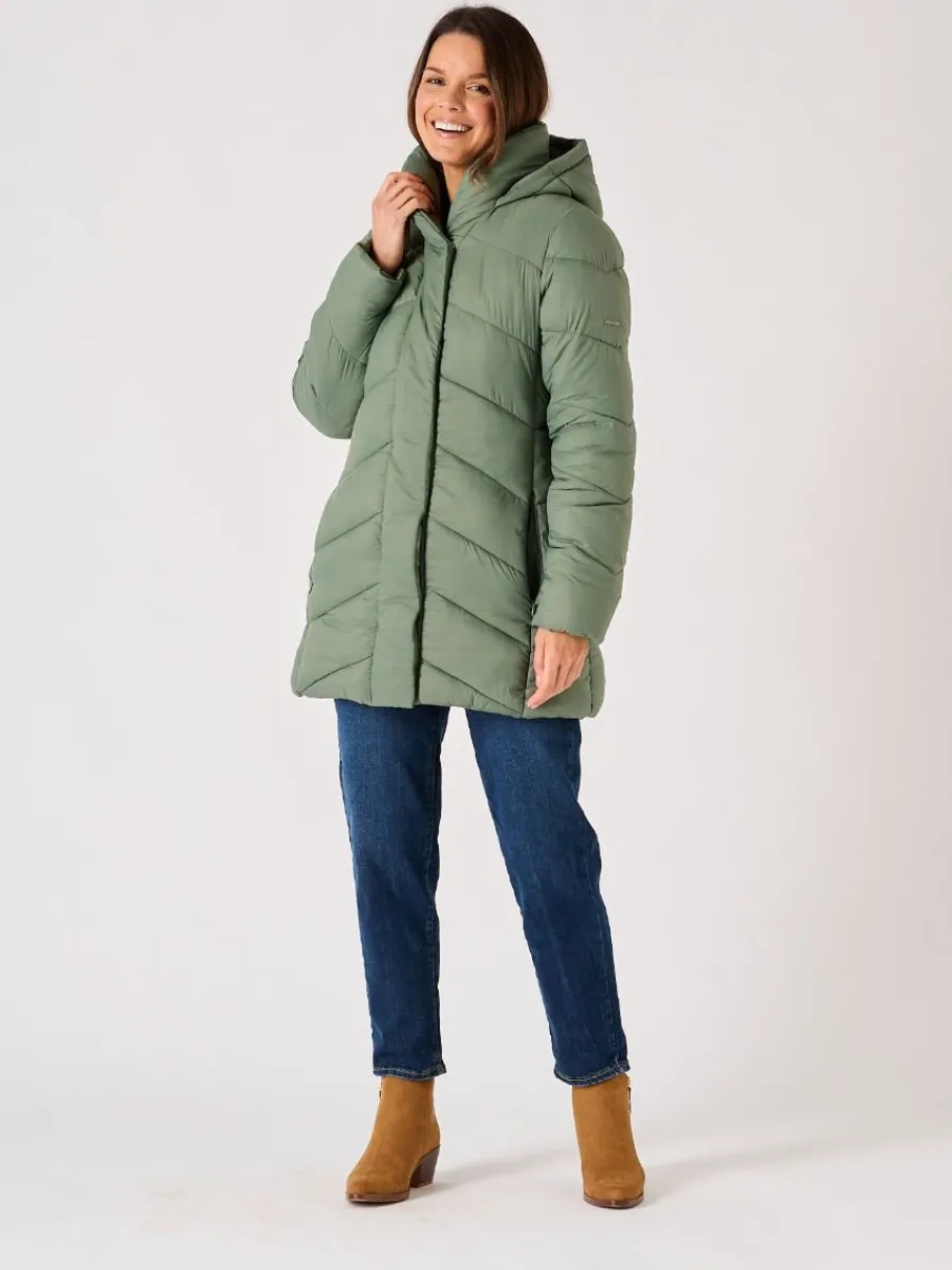 sage_green_hooded_padded__2.webp Quba & Co Sage Green Hooded Padded Coat - Plover Hot