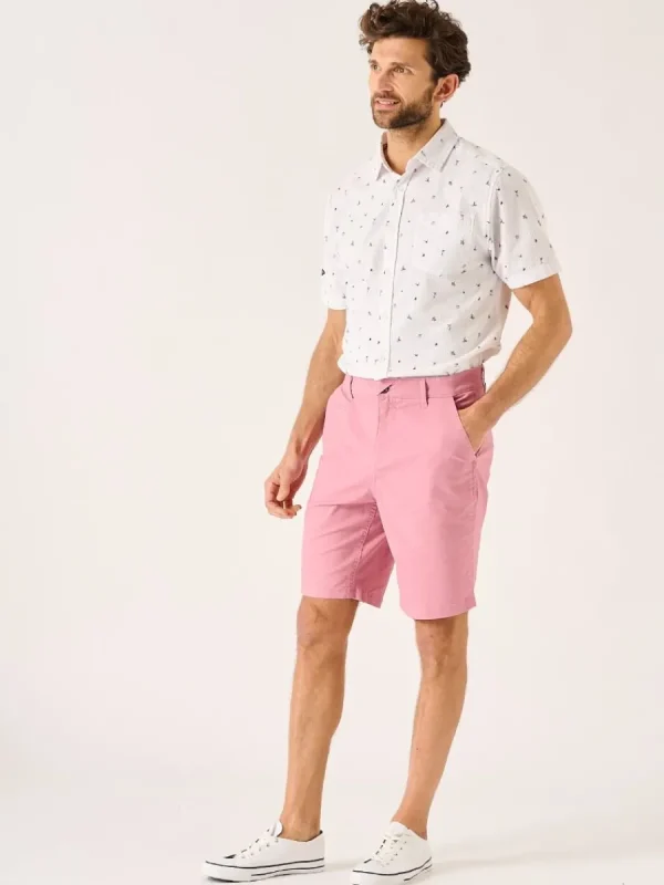 Quba & Co Sanford Chino Shorts Pink Clearance