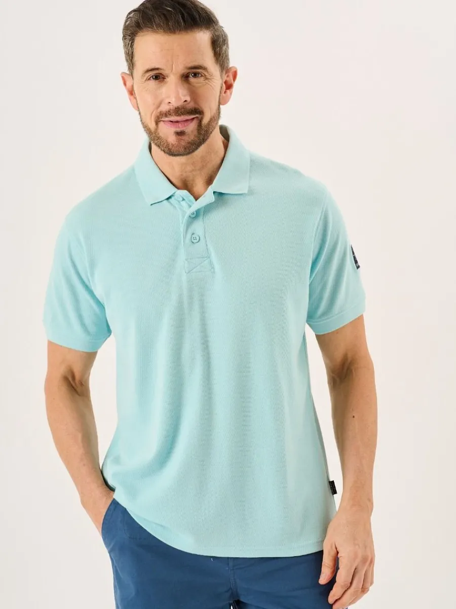 splash_blue_lifestyle_clo_0.webp Quba & Co Splash Blue Lifestyle Closed Mesh Polo Shirt - Presston New