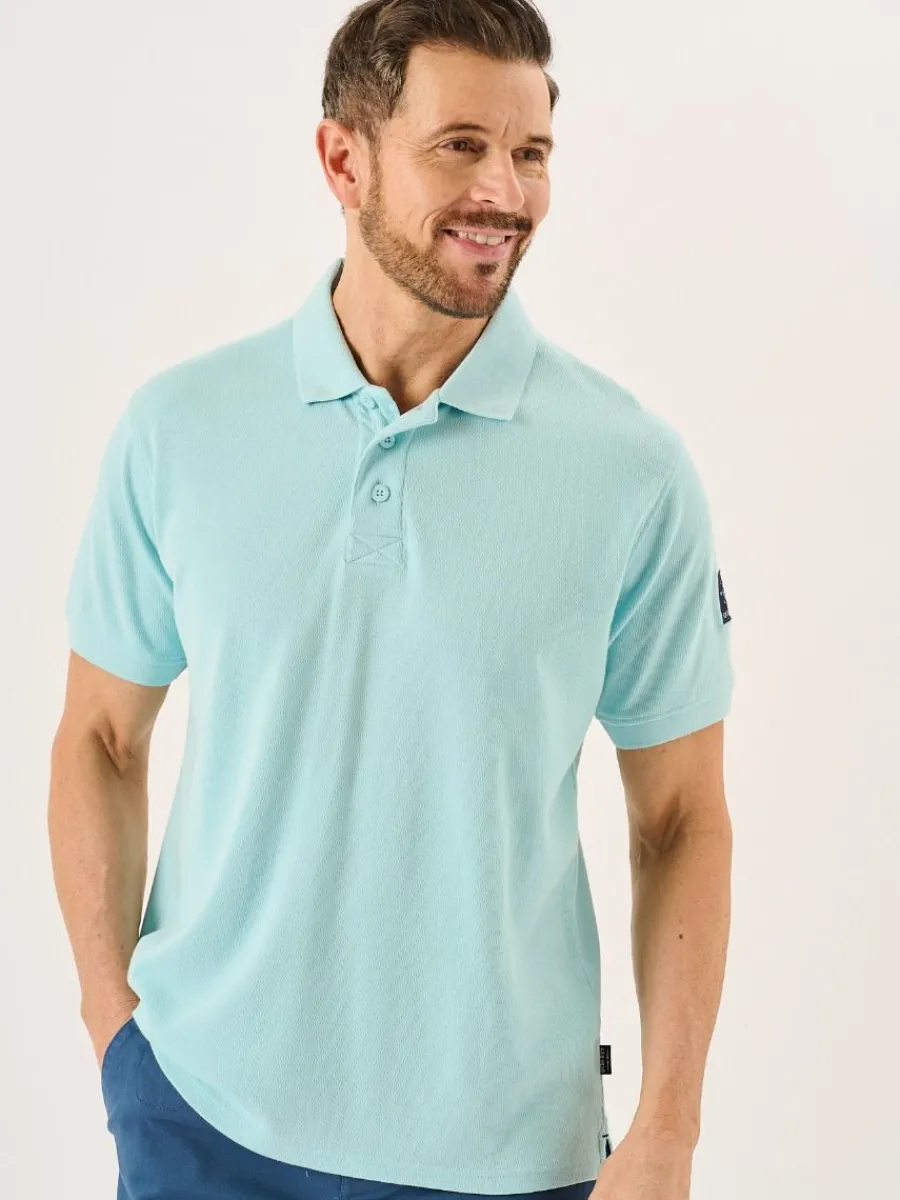 splash_blue_lifestyle_clo_2.webp Quba & Co Splash Blue Lifestyle Closed Mesh Polo Shirt - Presston New