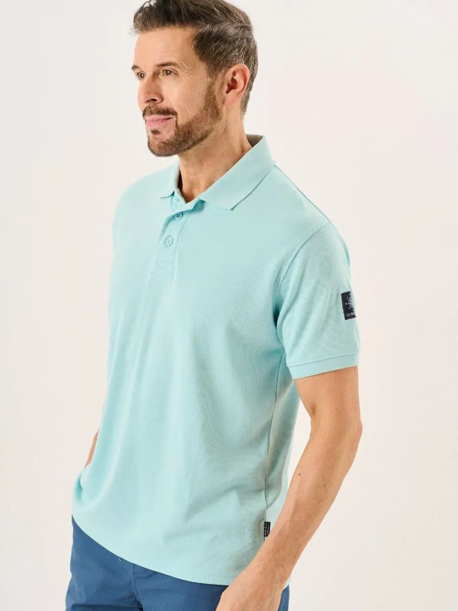 splash_blue_lifestyle_clo_3.webp Quba & Co Splash Blue Lifestyle Closed Mesh Polo Shirt - Presston New