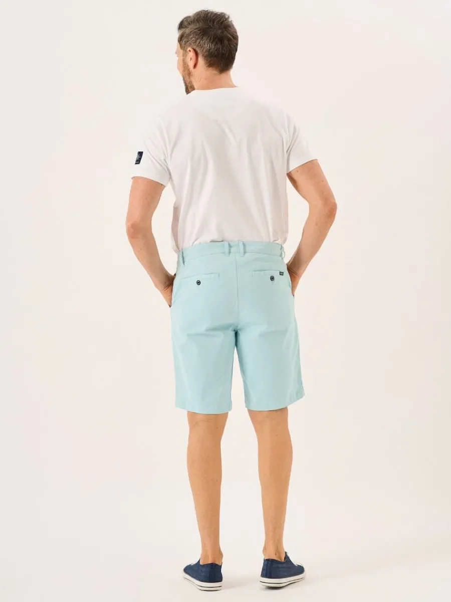 splash_blue_stretch_chino_8.webp Quba & Co Splash Blue Stretch Chino Shorts - Sandor Best