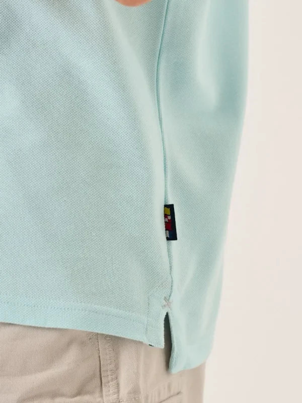 Quba & Co Spray Blue Quba Sails X-Series Polo Shirt - Masters Sale