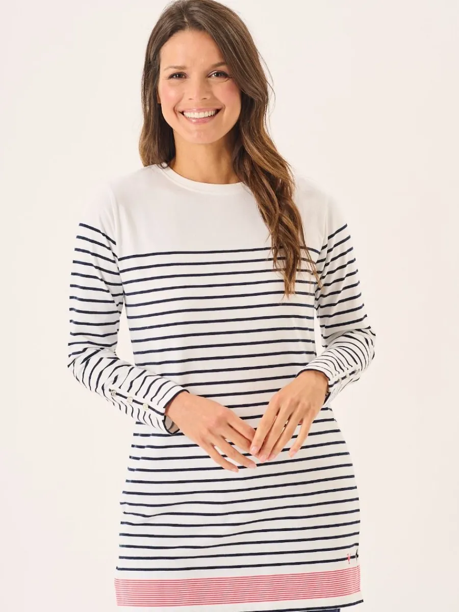 white_and_navy_striped_br_0.webp Quba & Co White And Navy Striped Bretton Tunic - Carlotta Clearance