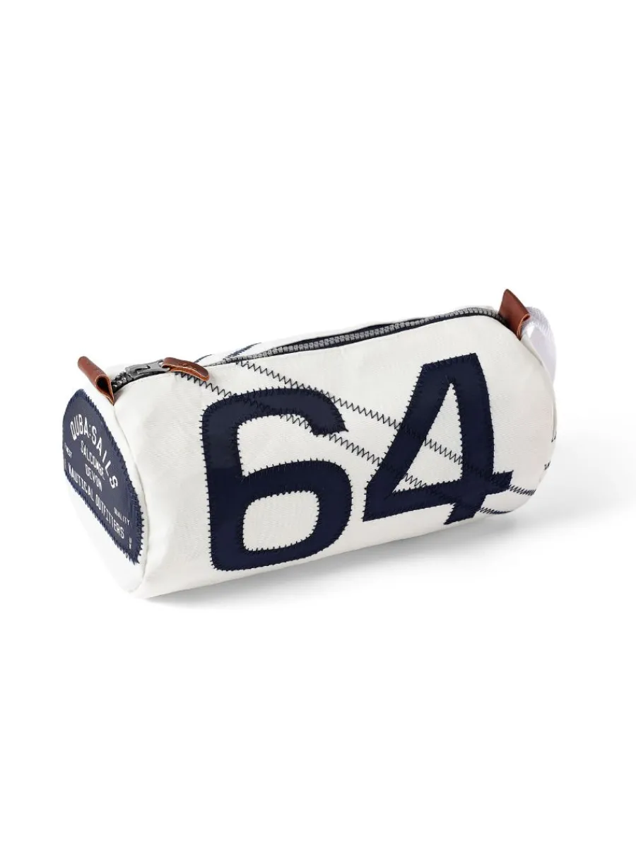 white_barrel_wash_bag__bo_4.webp Quba & Co White Barrel Wash Bag - Bosan Sale