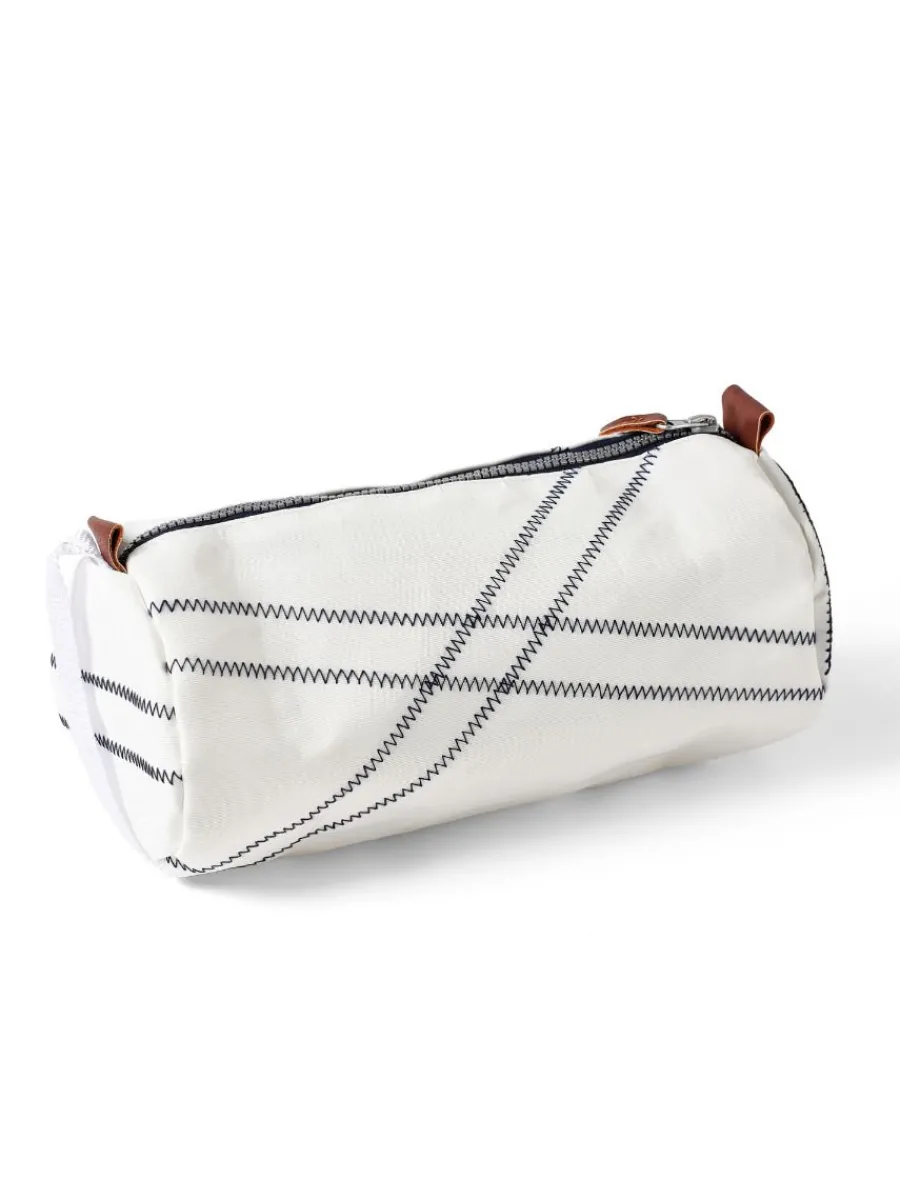 white_barrel_wash_bag__bo_5.webp Quba & Co White Barrel Wash Bag - Bosan Sale