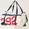 Quba & Co White Large Rudder Bag - Hailing Fashion