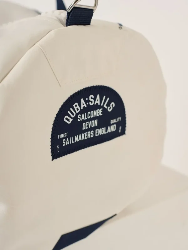 Quba & Co White Large Rudder Bag - Hailing Fashion